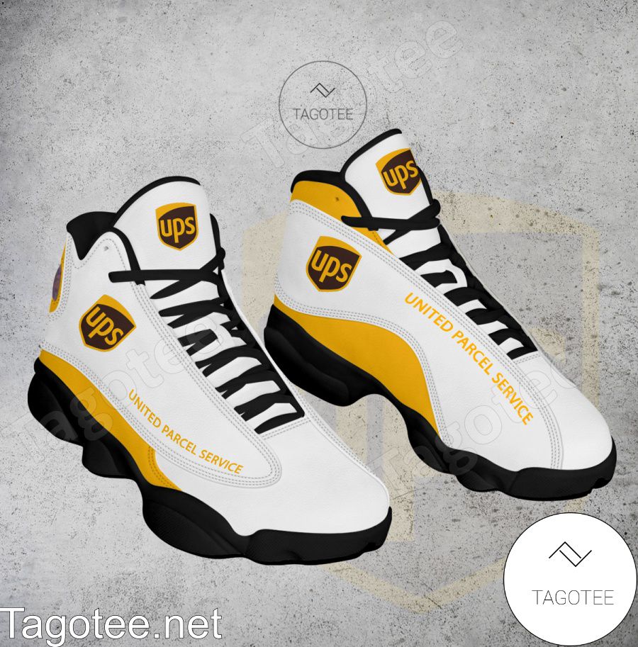 UPS Logo Air Jordan 13 Shoes - EmonShop a