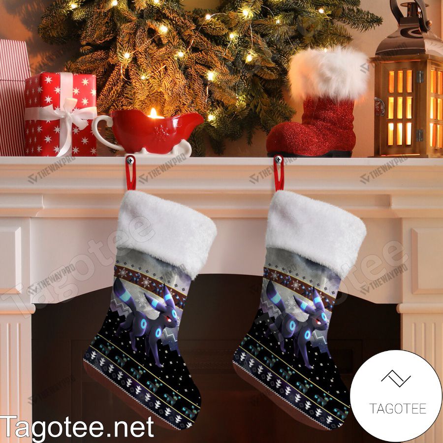 Umbreon Pokemon Christmas Stocking a