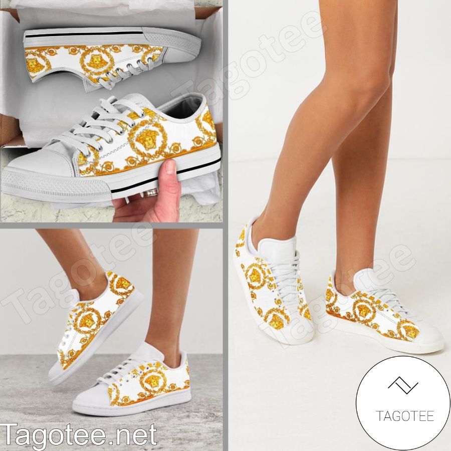 Versace Medusa Baroque Low Top Shoes