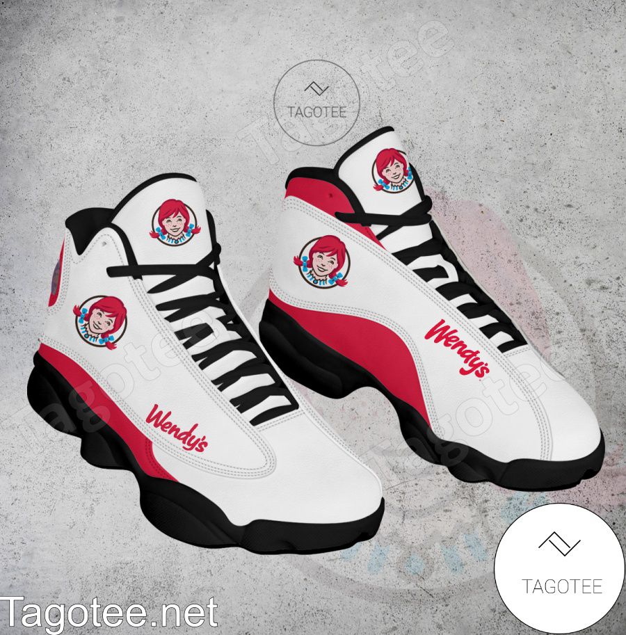 Wendy's Logo Air Jordan 13 Shoes - EmonShop a