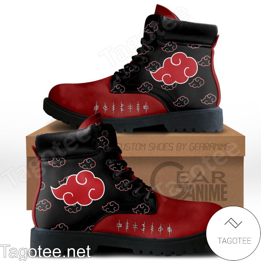 Akatsuki Naruto Boots