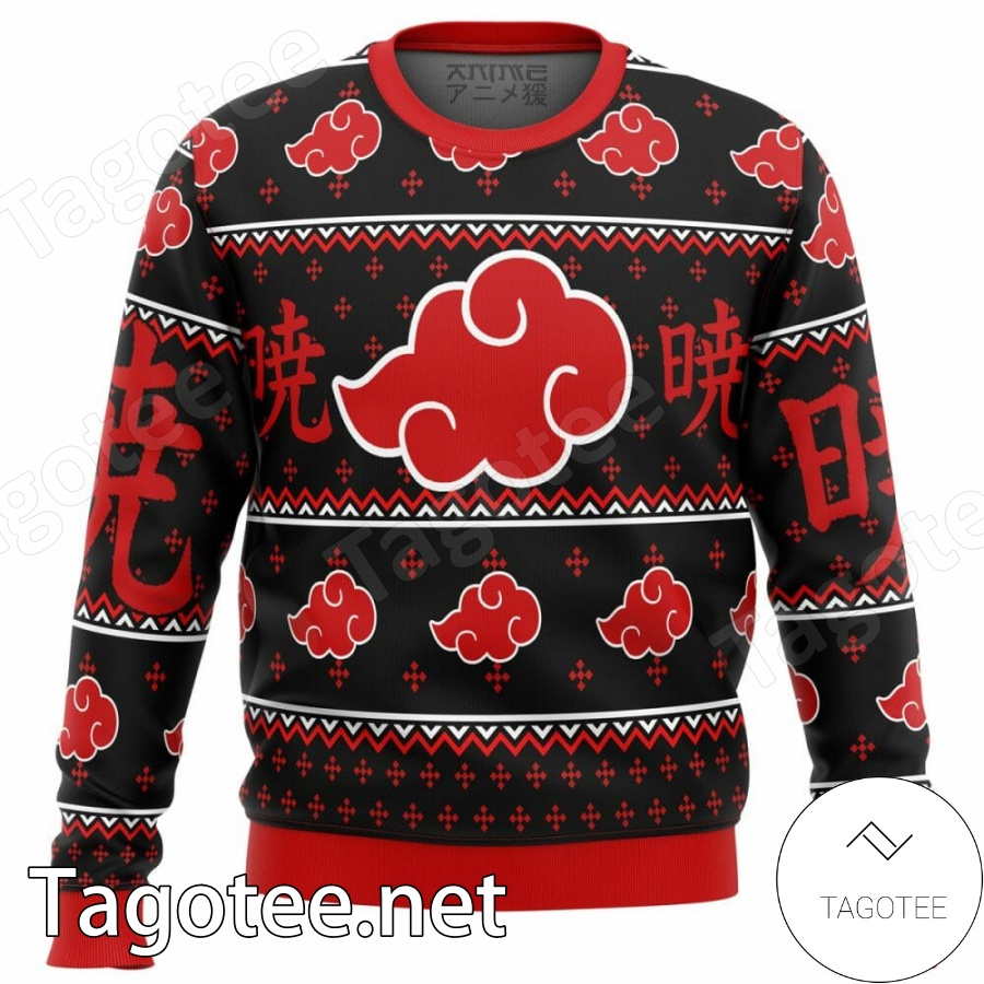 Akatsuki Naruto Xmas Ugly Christmas Sweater