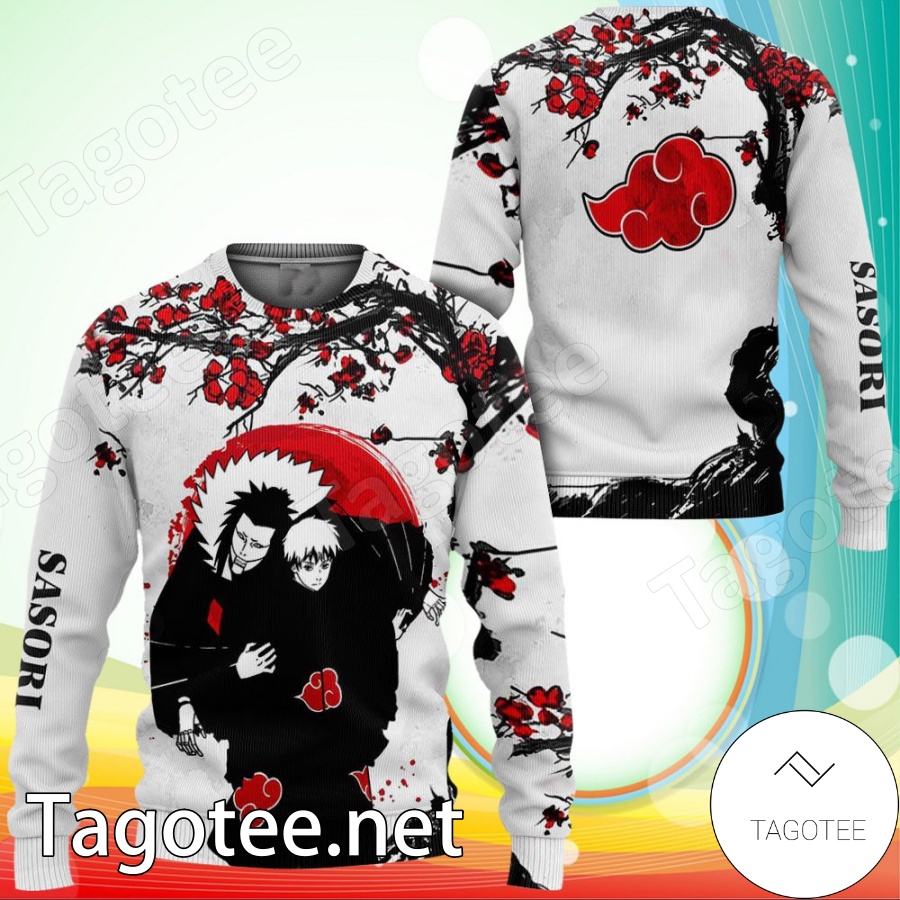 Akatsuki Sasori Naruto Shippuden Manga Anime Xmas Ugly Christmas Sweater