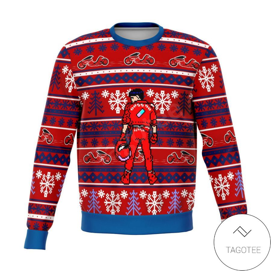 Akira Kaneda Akira Manga Anime Xmas Ugly Christmas Sweater