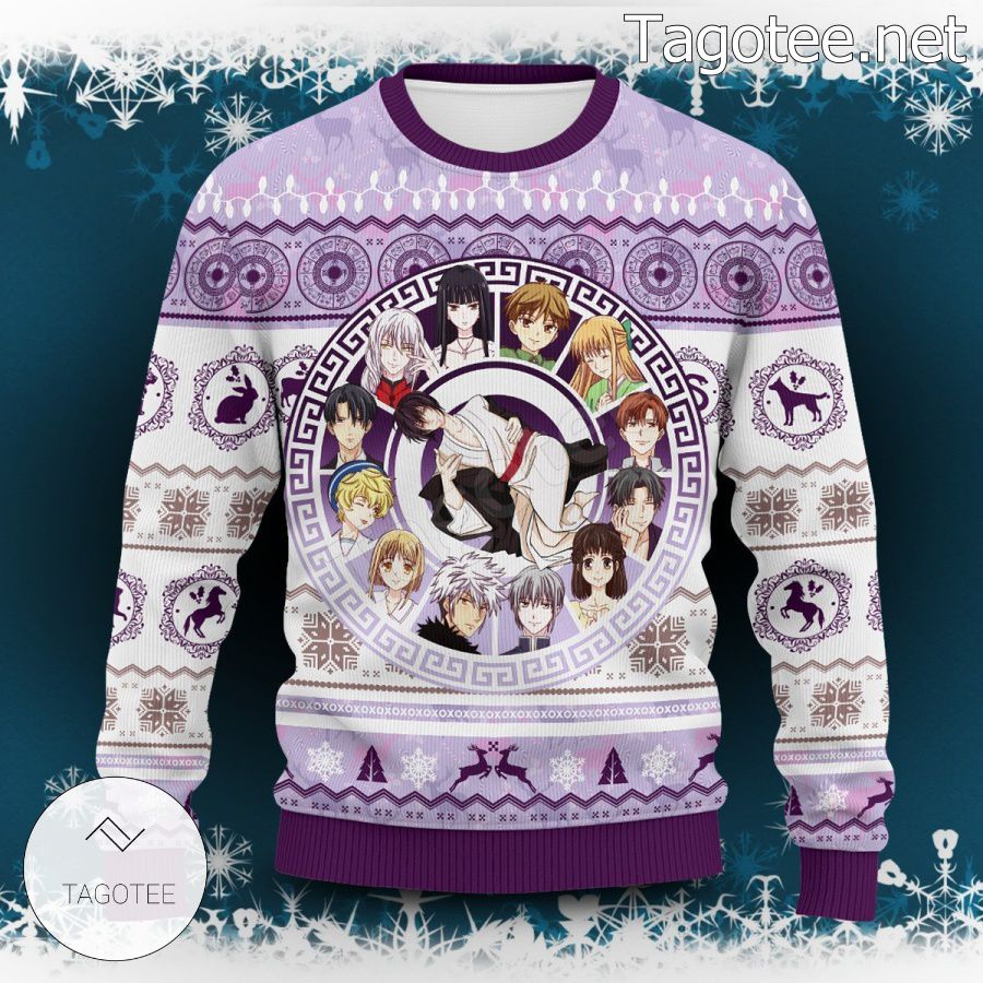 Akito Sohma Fruits Basket Xmas Ugly Christmas Sweater