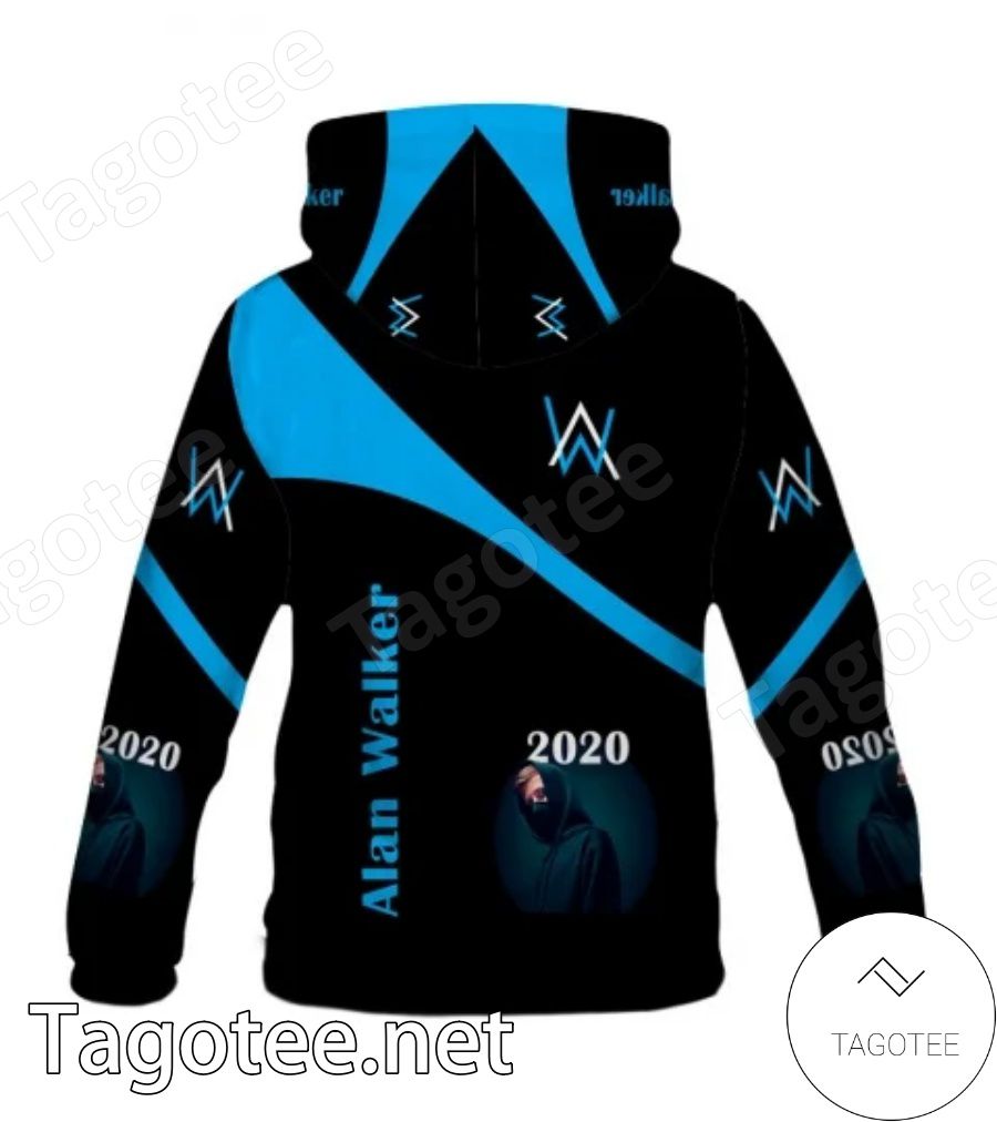 Alan Walker 2020 Black And Blue Hoodie a