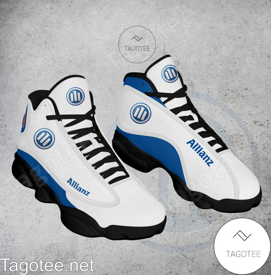 Allianz Logo Air Jordan 13 Shoes - BiShop a