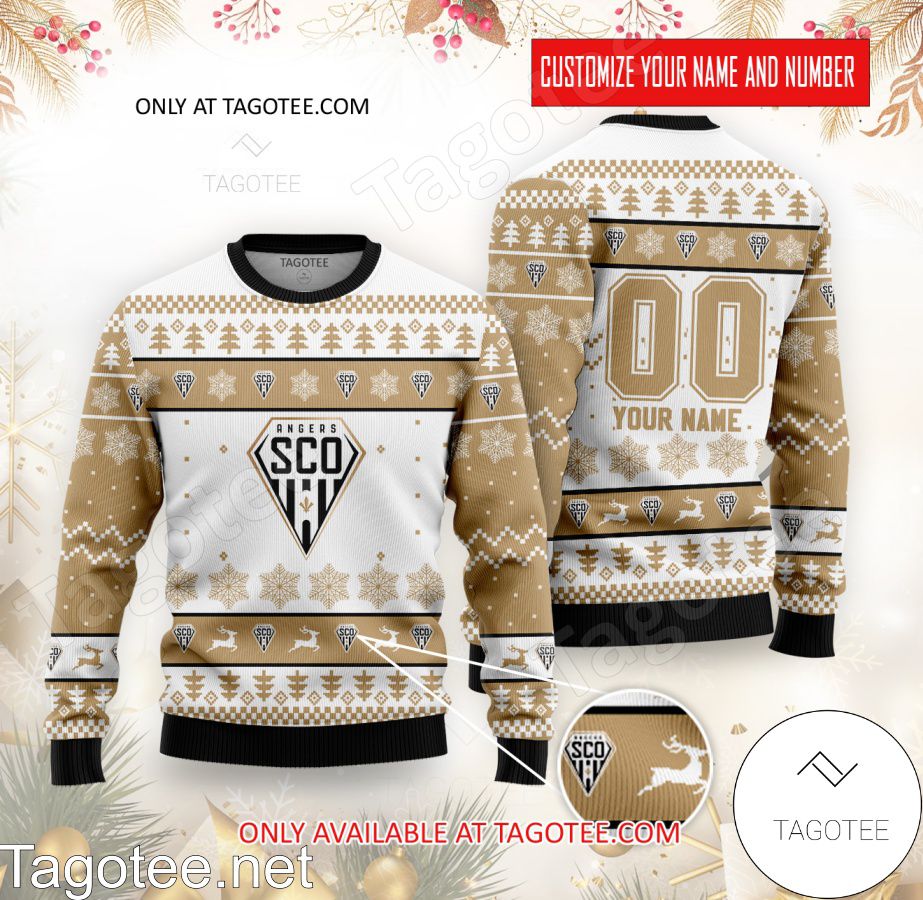 Angers SCO Custom Ugly Christmas Sweater