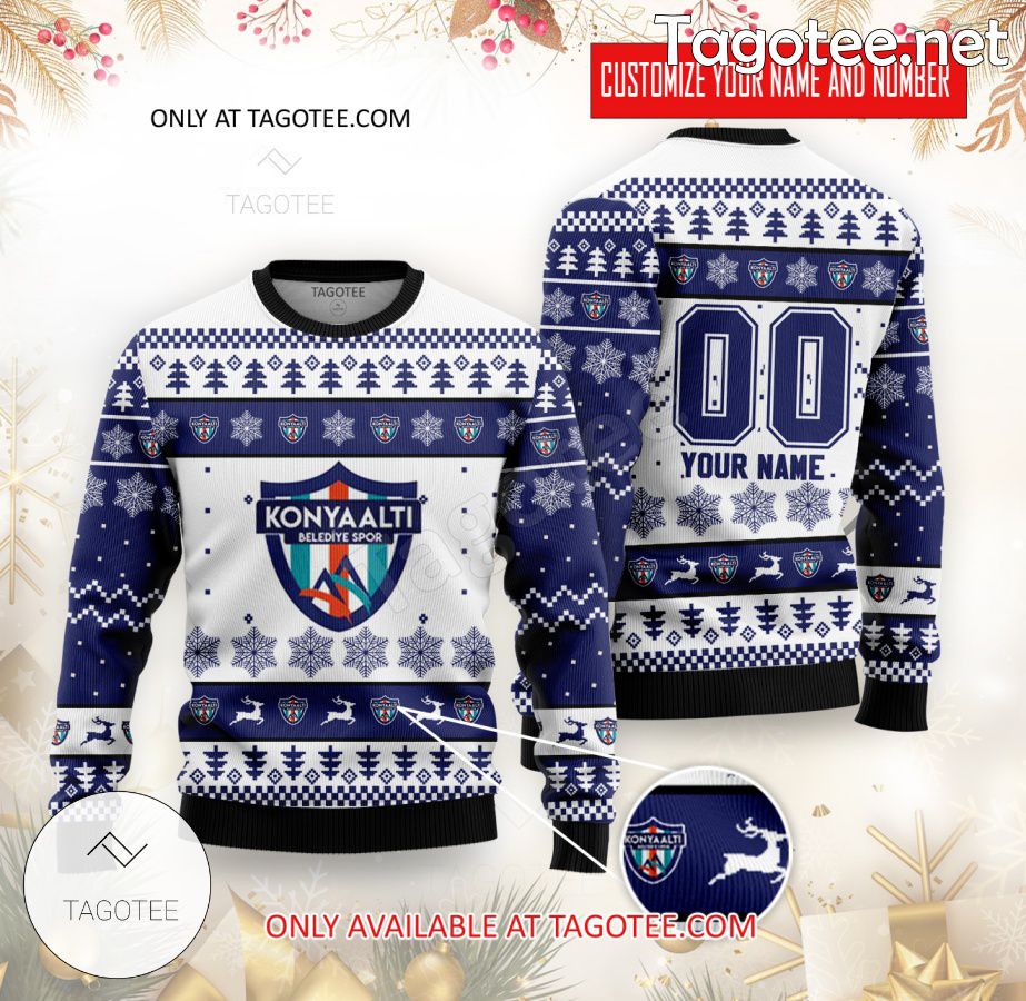 Antalya Konyaalti BSK Handball Custom Ugly Christmas Sweater - BiShop