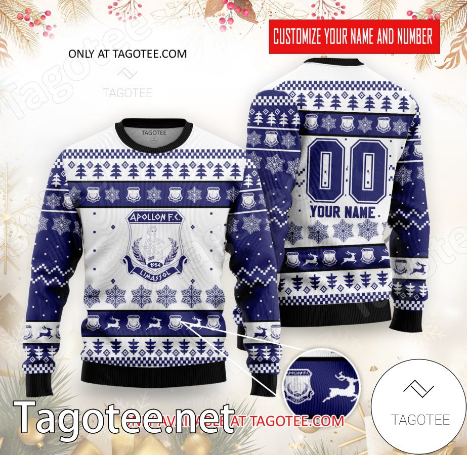 Apollon Custom Ugly Christmas Sweater - BiShop