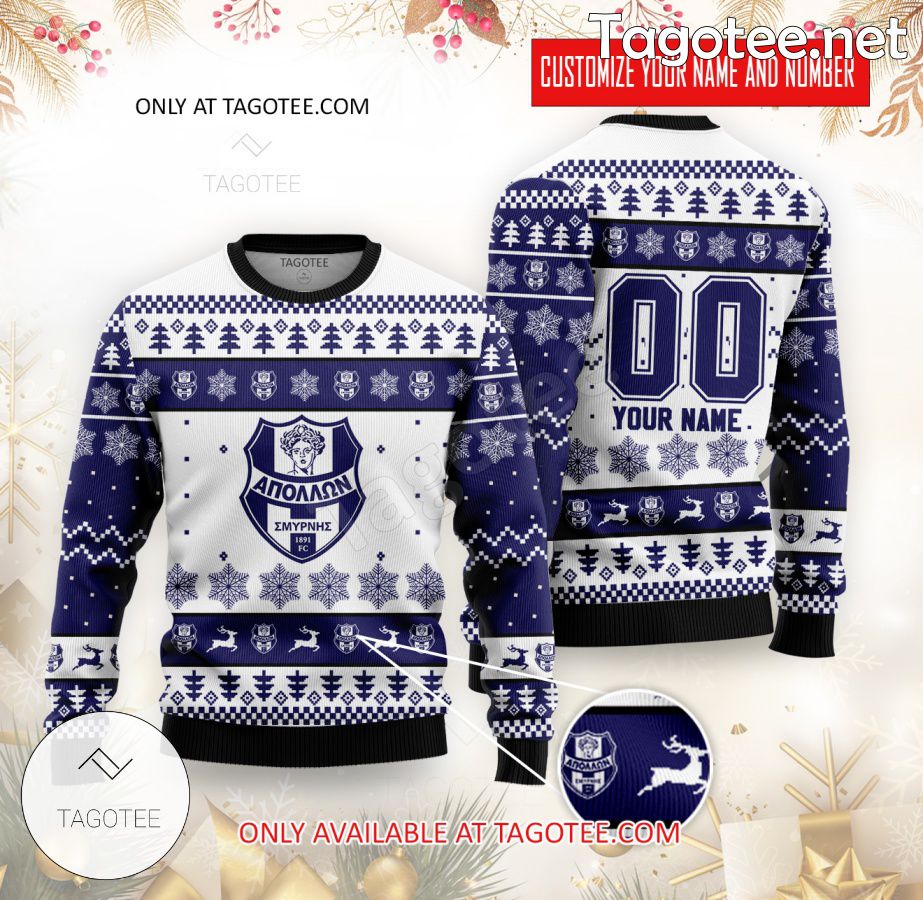 Apollon Smyrnis Custom Ugly Christmas Sweater - EmonShop