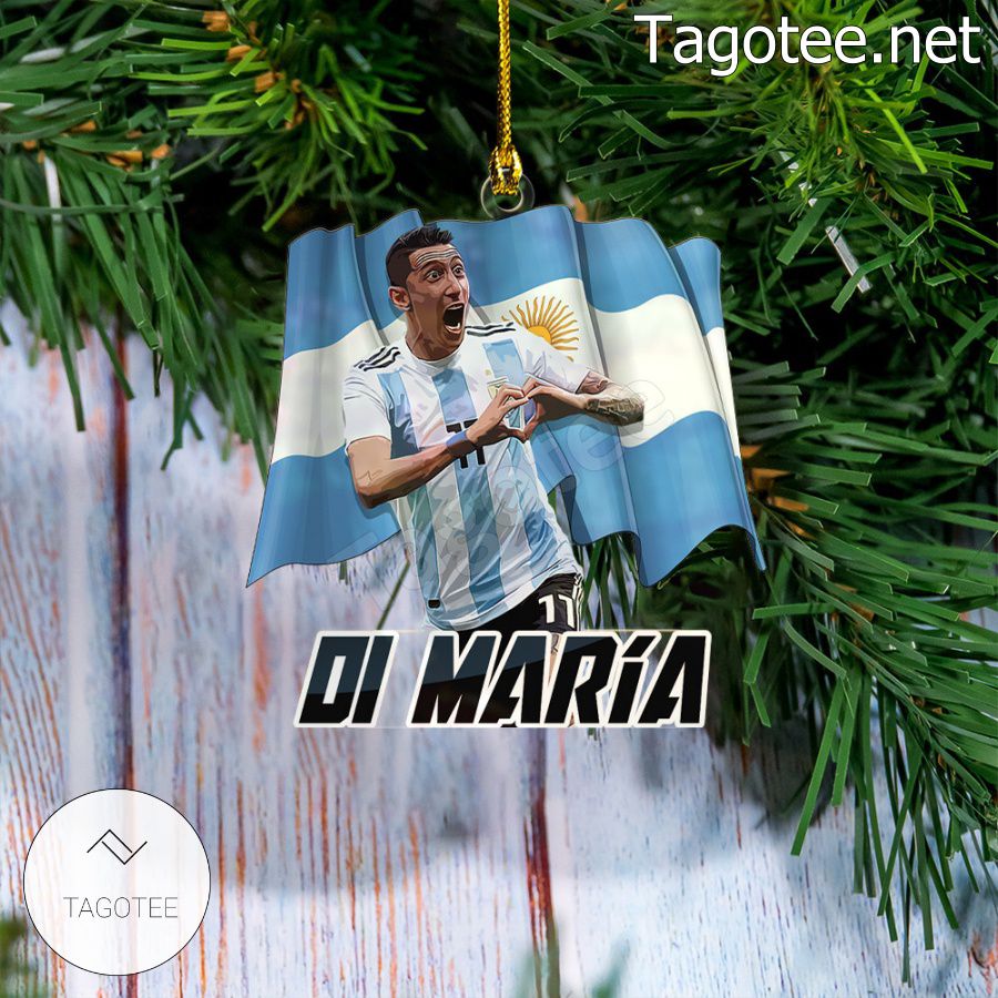 Argentina - Angel Di Maria Xmas Ornament a