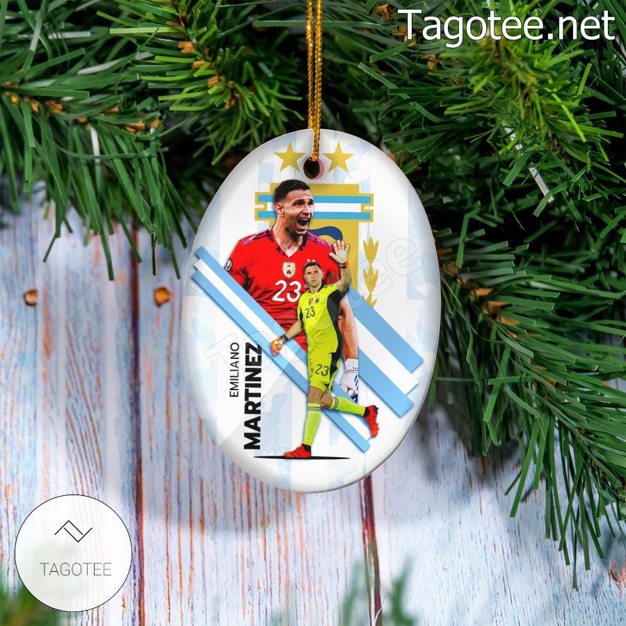 Argentina - Emiliano Martínez Xmas Ornament