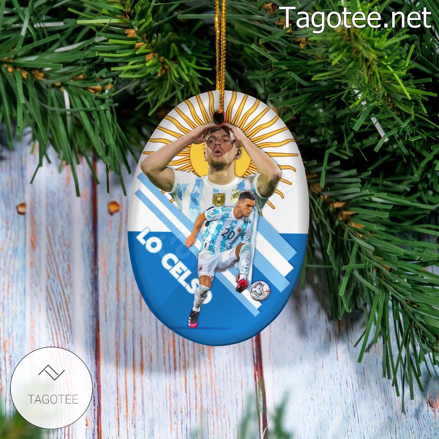 Argentina - Giovani Lo Celso Xmas Ornament