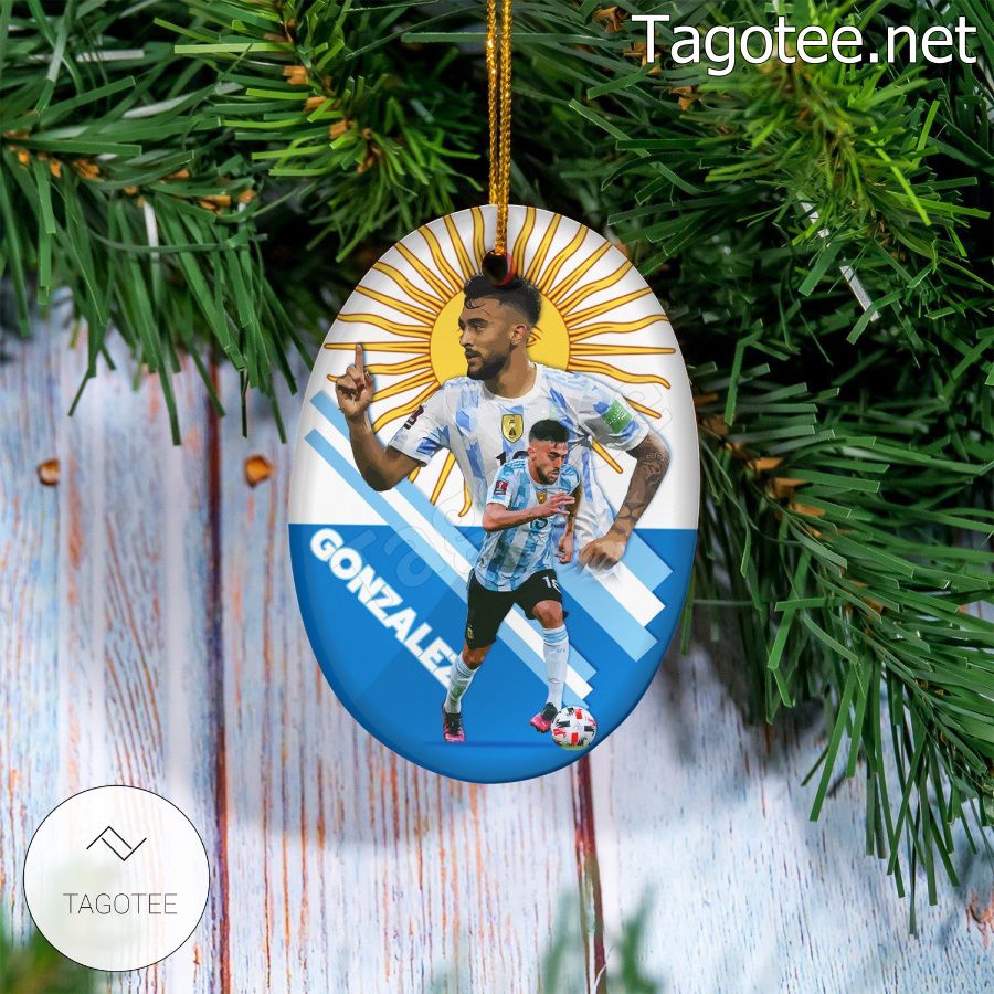 Argentina - Leandro Paredes Xmas Ornament