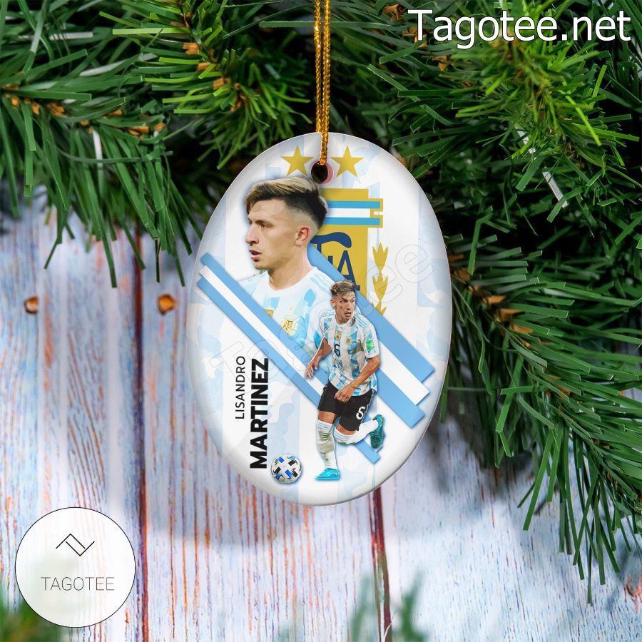 Argentina - Lisandro Martínez Xmas Ornament