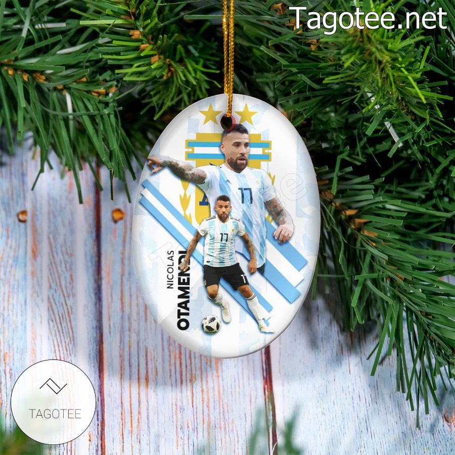 Argentina - Nicolás Otamendi Xmas Ornament