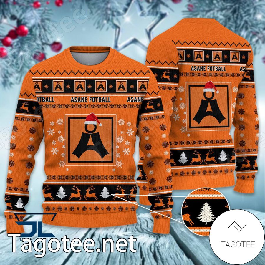 Asane Fotball Sport Ugly Christmas Sweater