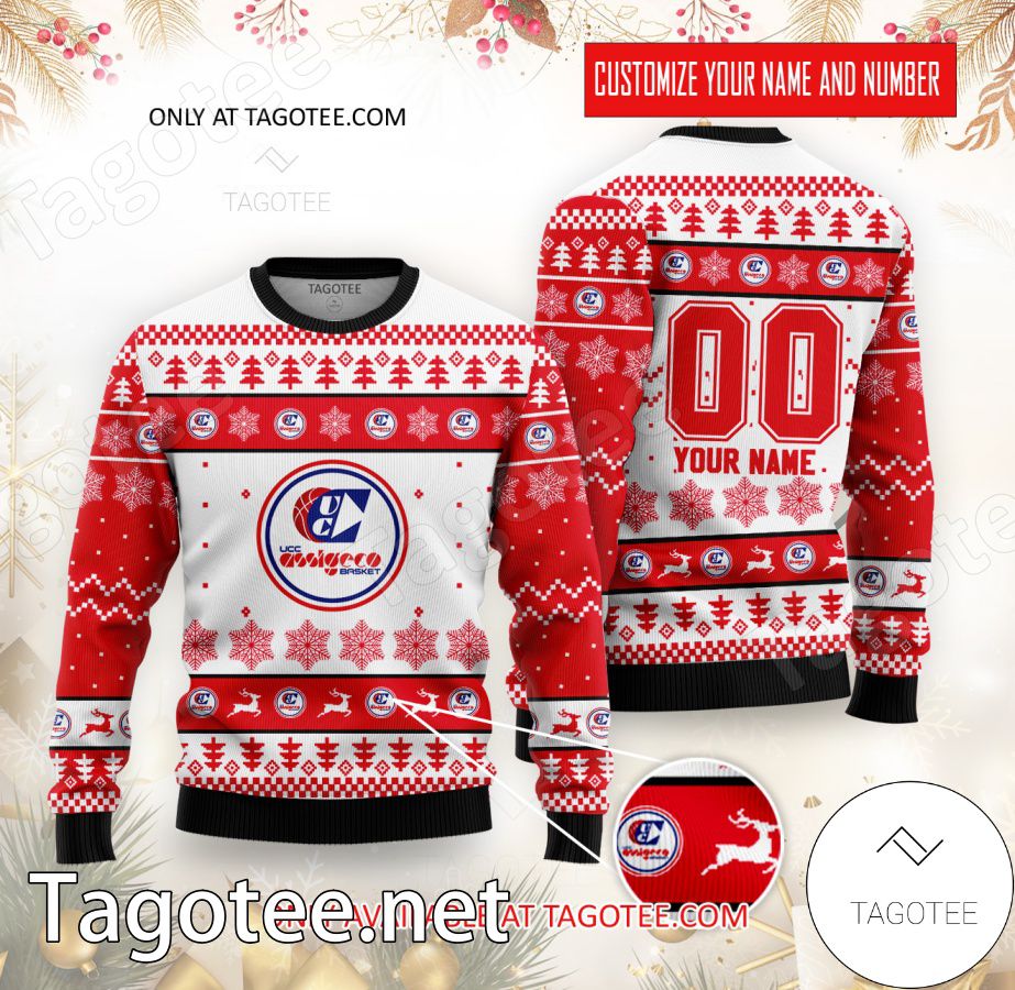 Assigeco Piacenza Basketball Custom Ugly Christmas Sweater - BiShop