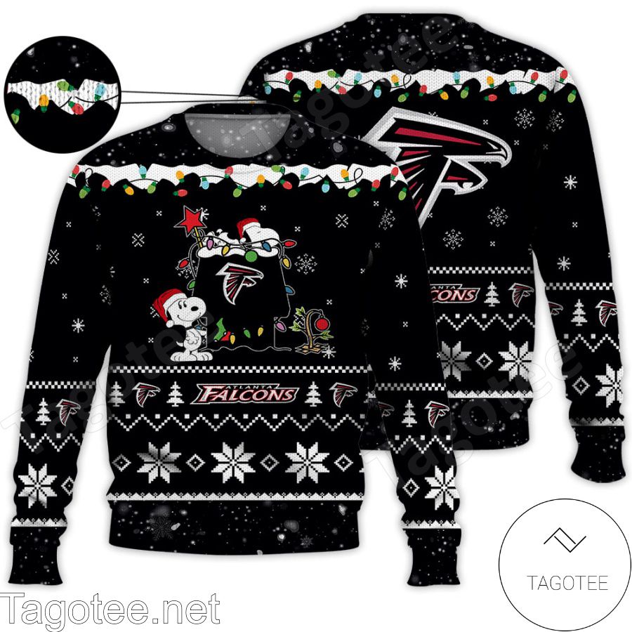 Atlanta Falcons Snoopy NFL Ugly Christmas Sweater