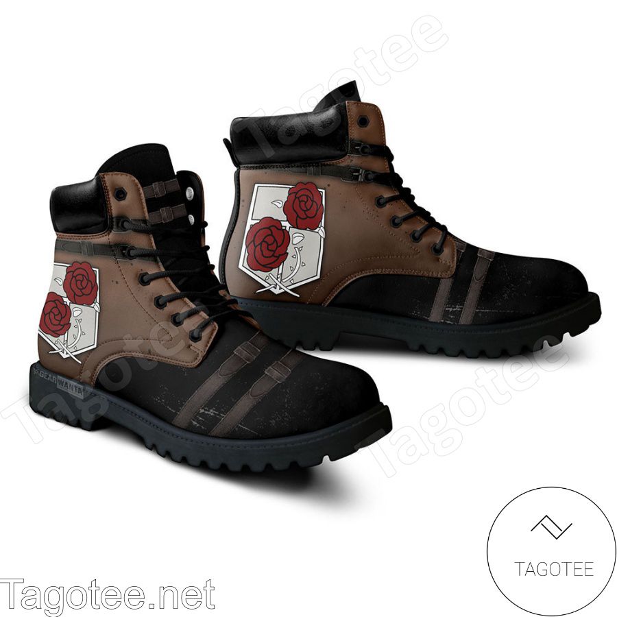 Attack On Titan Garrison Regiment Boots a