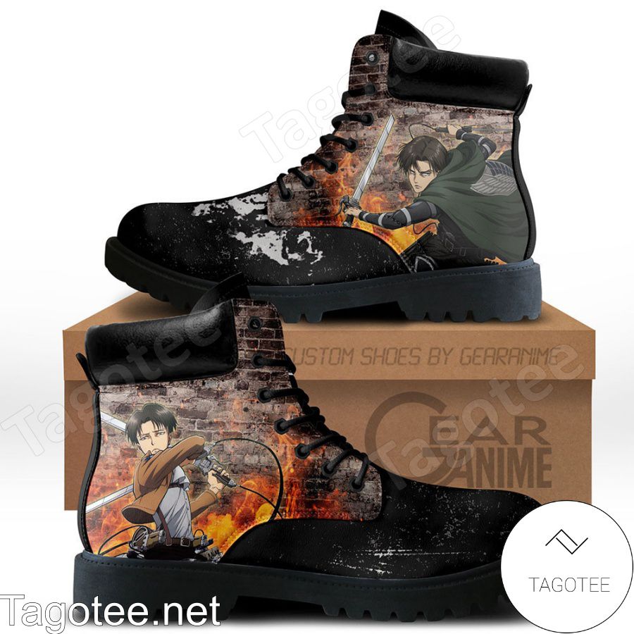 Attack On Titan Levi Ackerman Boots