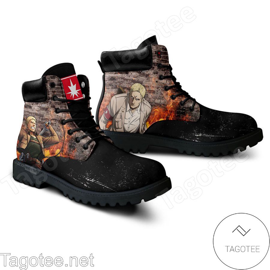 Attack On Titan Reiner Braun Boots a