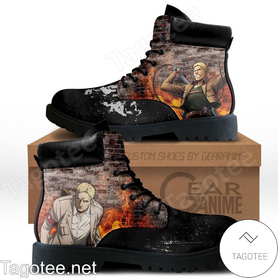 Attack On Titan Reiner Braun Boots