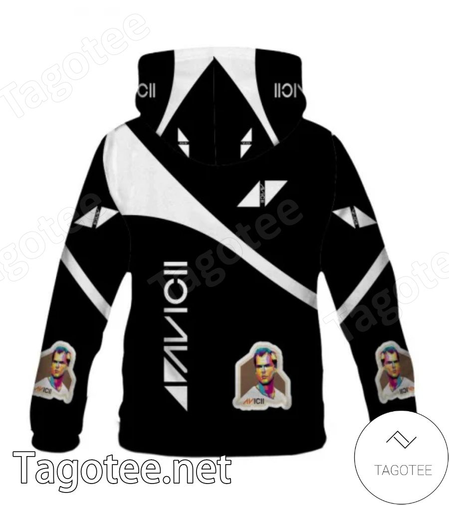 Avicii Black And White Hoodie a