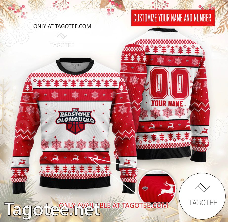 BK Olomoucko Basketball Custom Ugly Christmas Sweater - MiuShop