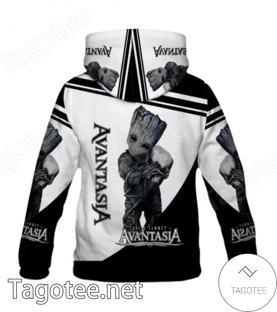 Baby Groot And Avantasia Hoodie a