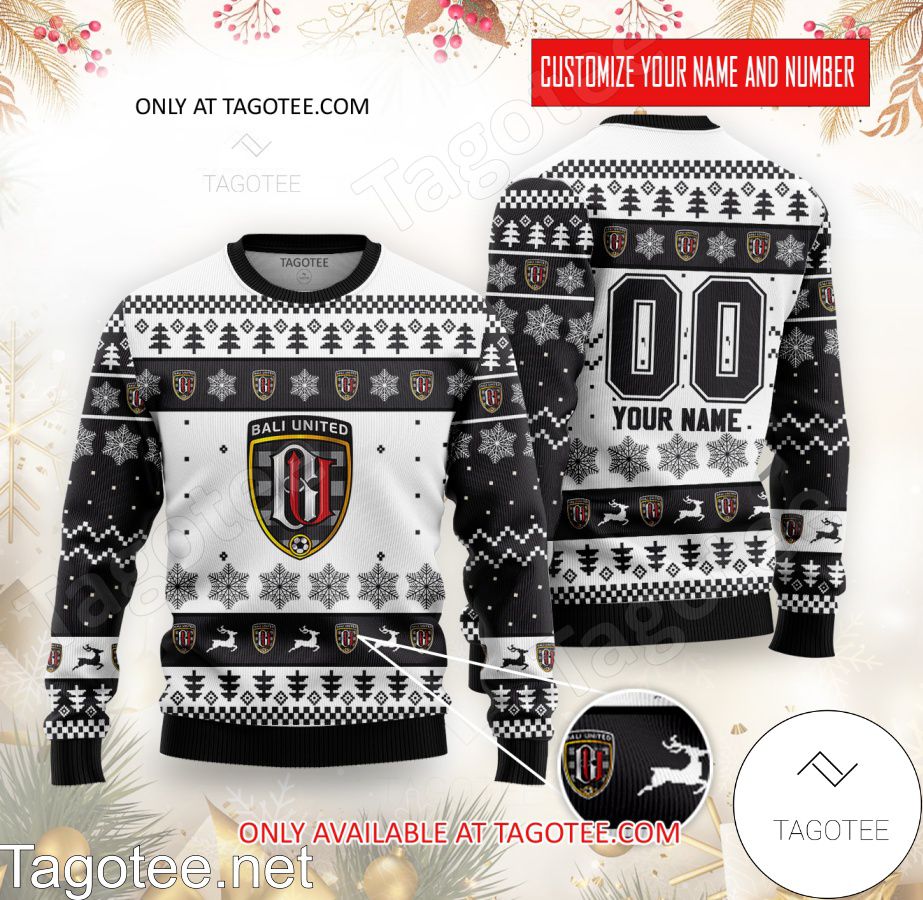 Bali United Custom Ugly Christmas Sweater - BiShop