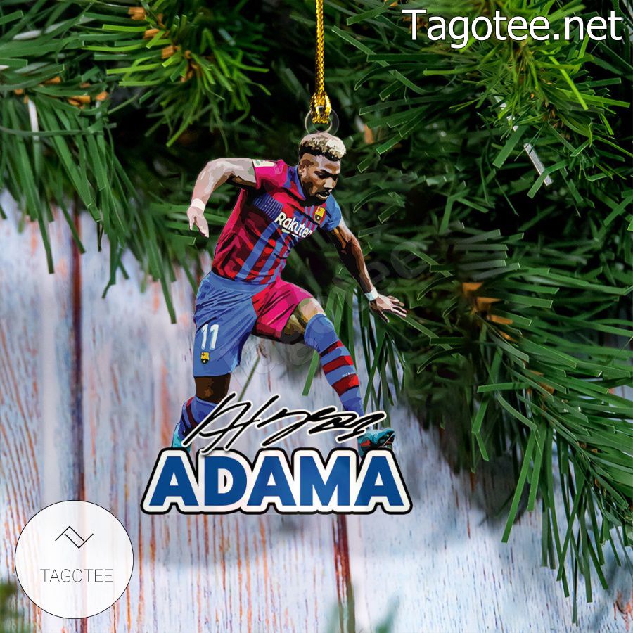 Barcelona - Adama Traoré Xmas Ornament a