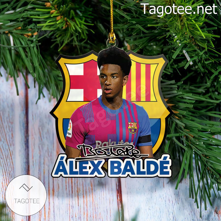 Barcelona - Álex Baldé Xmas Ornament a