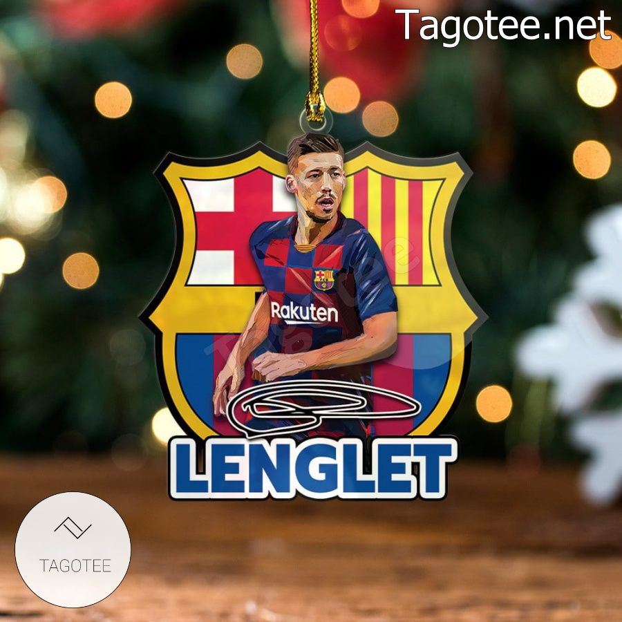 Barcelona - Clement Lenglet Xmas Ornament