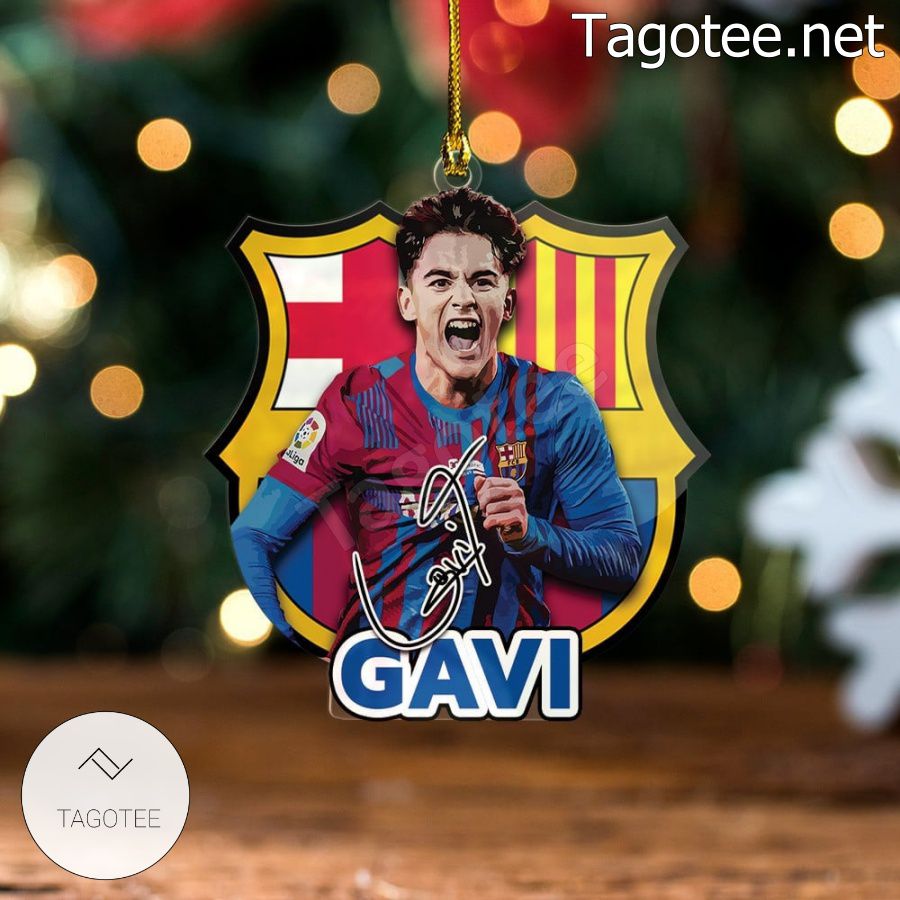 Barcelona - Gavi Xmas Ornament