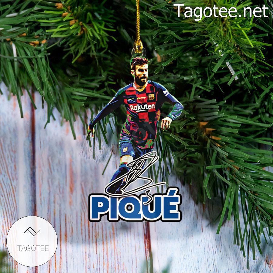 Barcelona - Gerard Piqué Xmas Ornament a