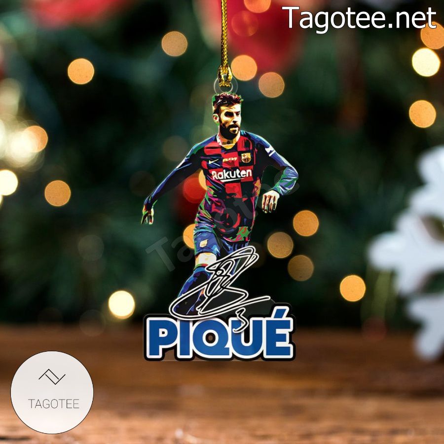 Barcelona - Gerard Piqué Xmas Ornament