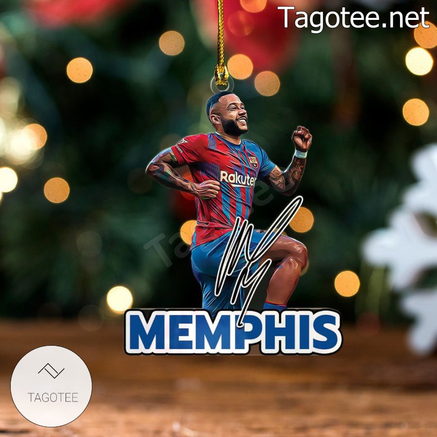 Barcelona - Memphis Depay Xmas Ornament