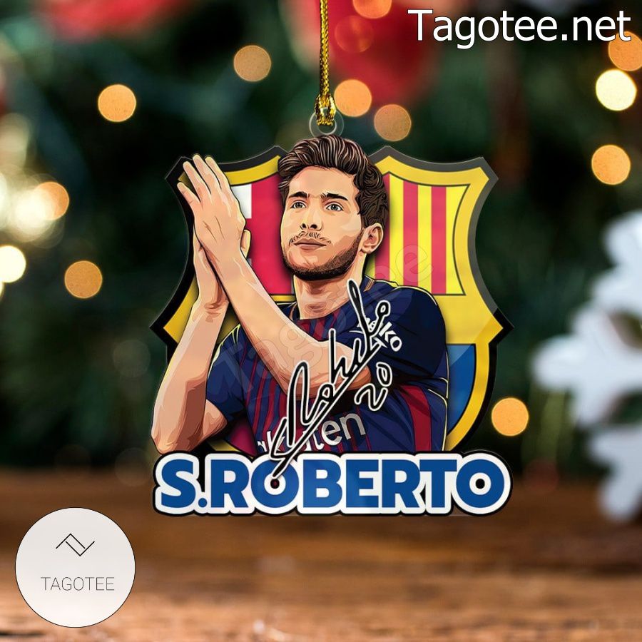 Barcelona - Sergi Roberto Xmas Ornament