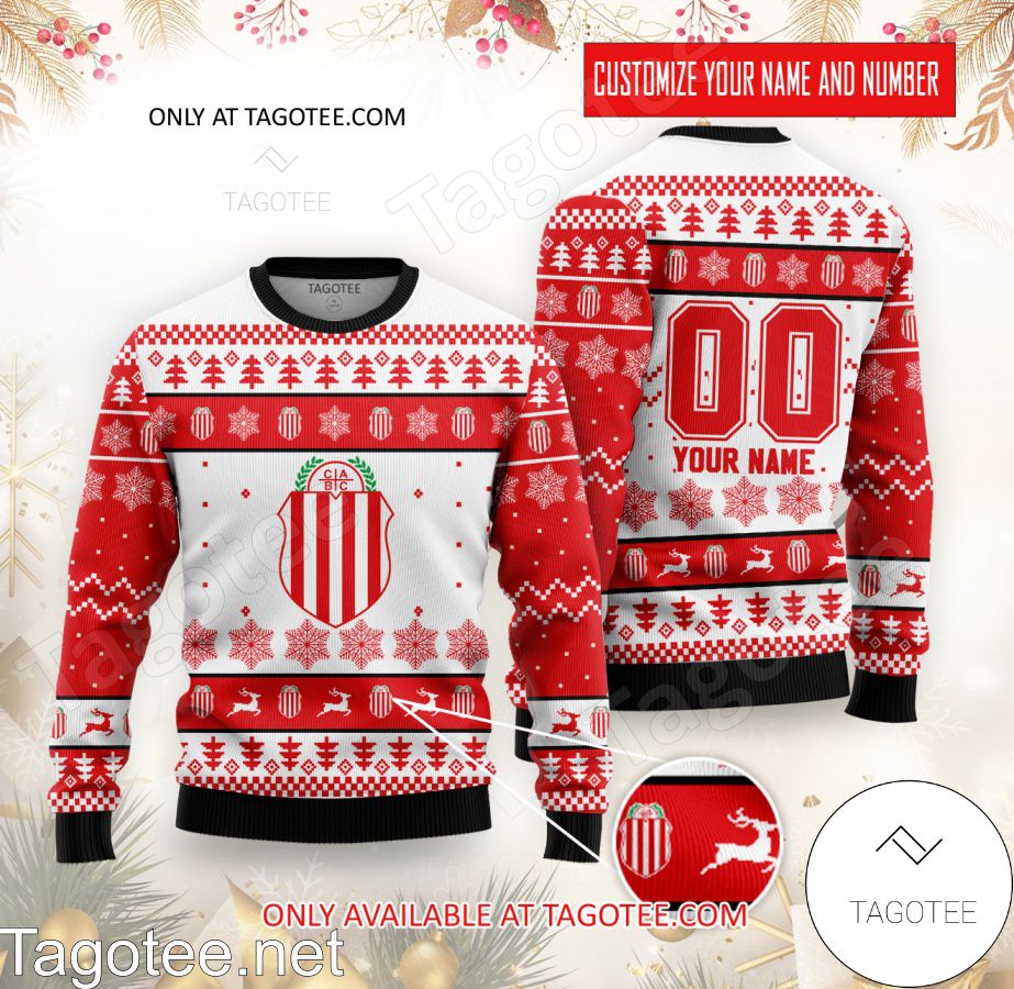 Barracas Central Custom Ugly Christmas Sweater - BiShop