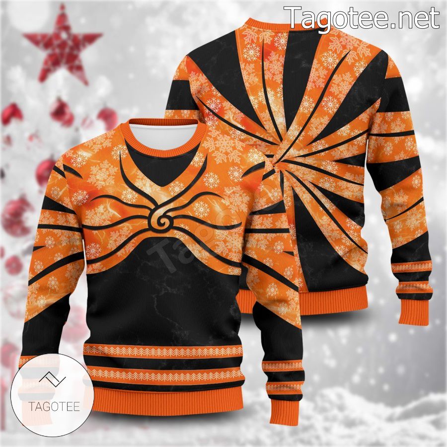 Baryon Mode Naruto Xmas Ugly Christmas Sweater