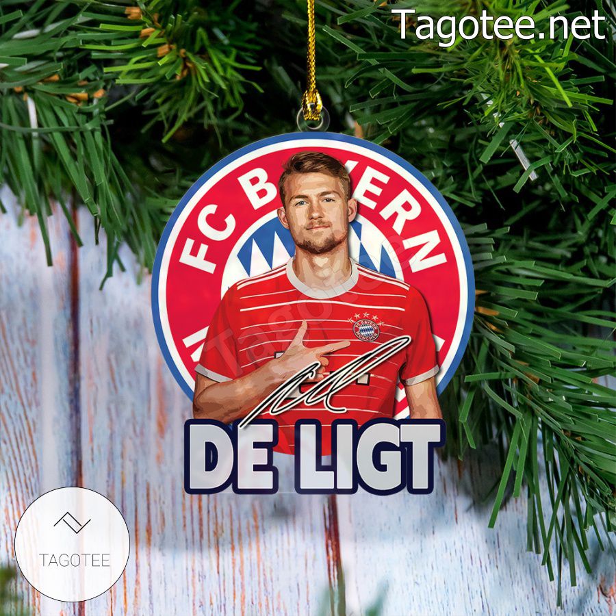 Bayern Munich - Matthijs de Ligt Xmas Ornament a