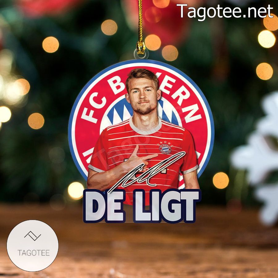 Bayern Munich - Matthijs de Ligt Xmas Ornament