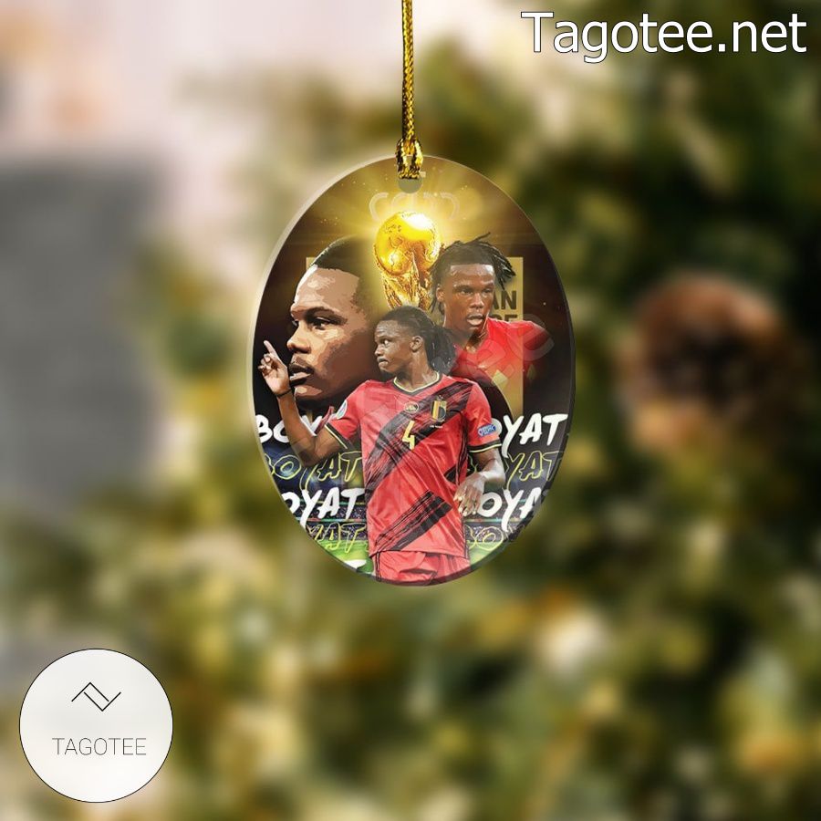 Belgium - Dedryck Boyata Xmas Ornament