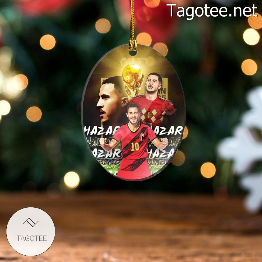 Belgium - Eden Hazard Xmas Ornament