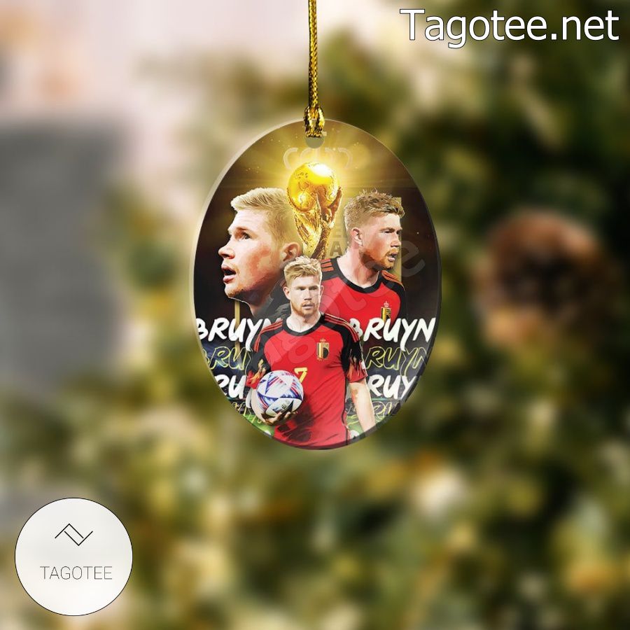 Belgium - Kevin De Bruyne Xmas Ornament