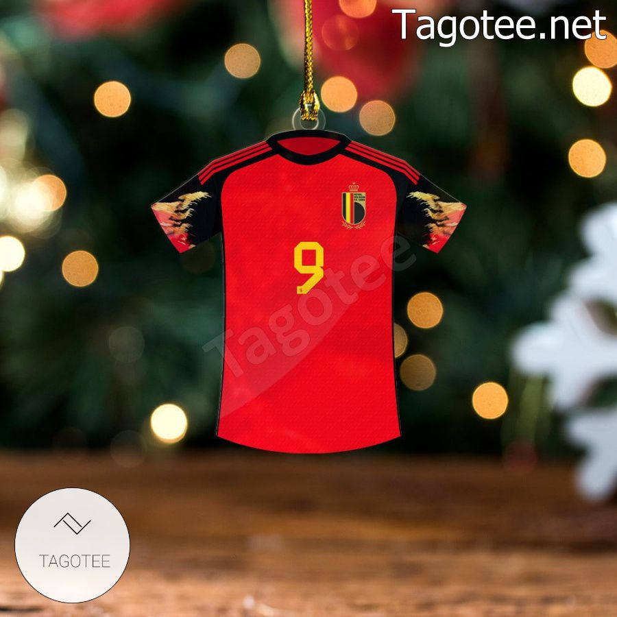 Belgium Team Jersey - Loïs Openda Xmas Ornament