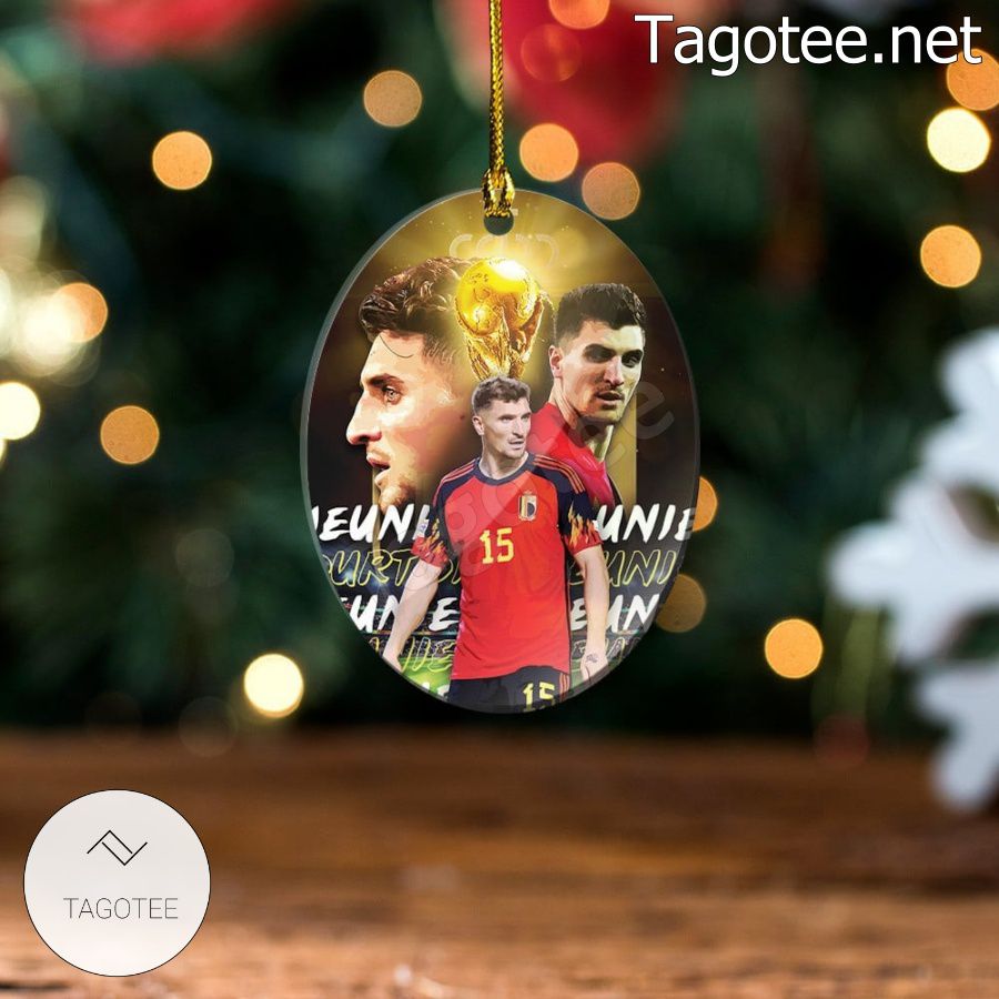 Belgium - Thomas Meunier Xmas Ornament