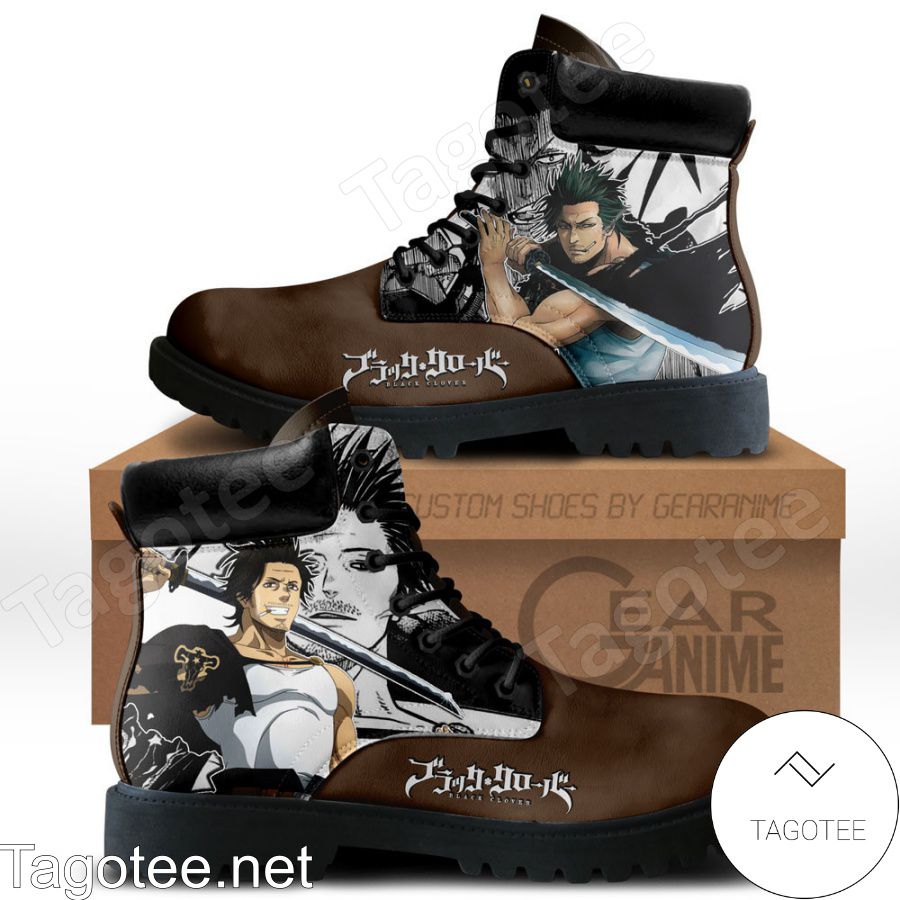 Black Clover Yami Sukehiro Boots